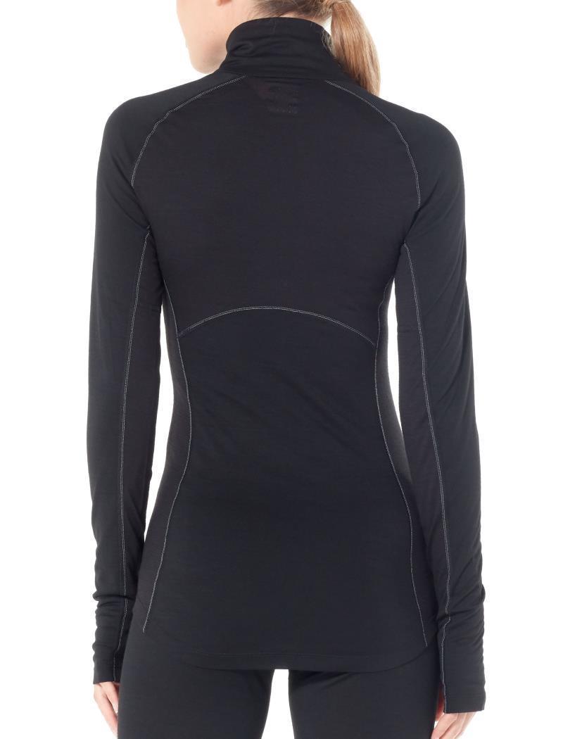 150 Zone LS Half Zip - Womens - Black 3