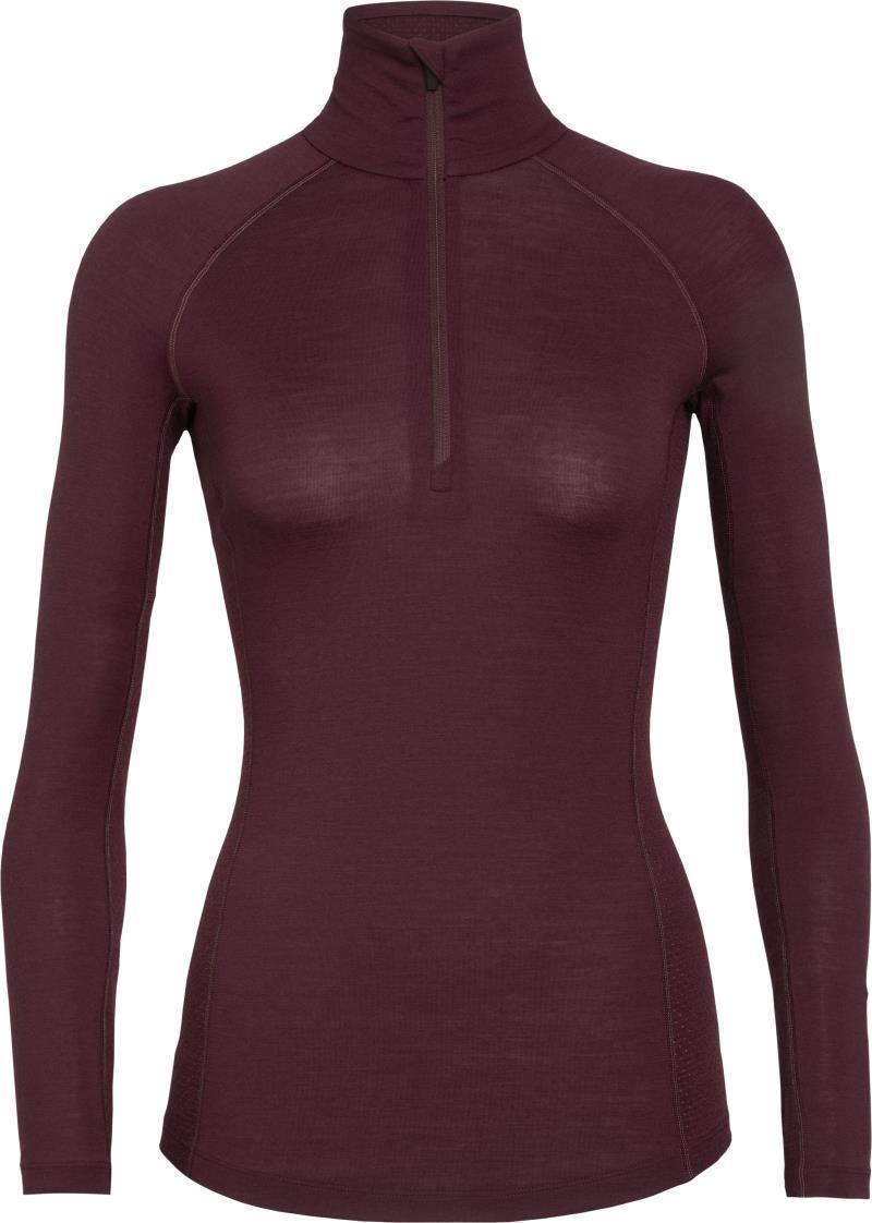 150 Zone LS Half Zip - Womens - Redwood 1