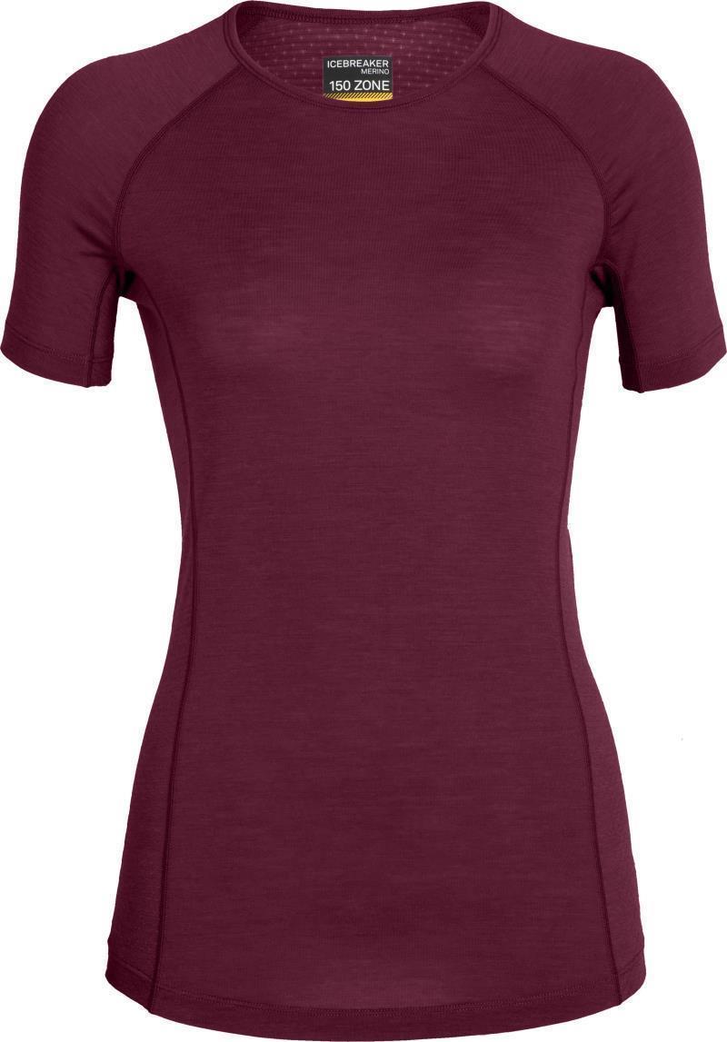 150 Zone SS Crewe - Womens - Cherry 1