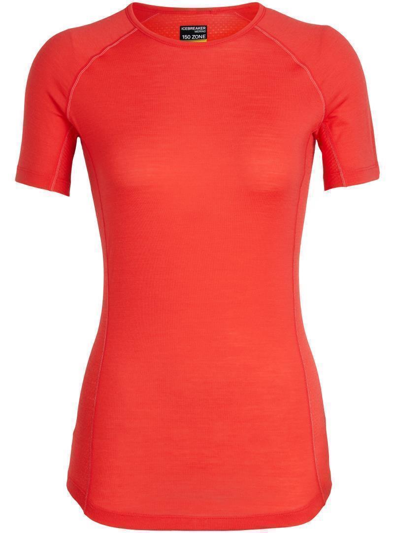 150 Zone SS Crewe - Womens - Ember / Snow 1