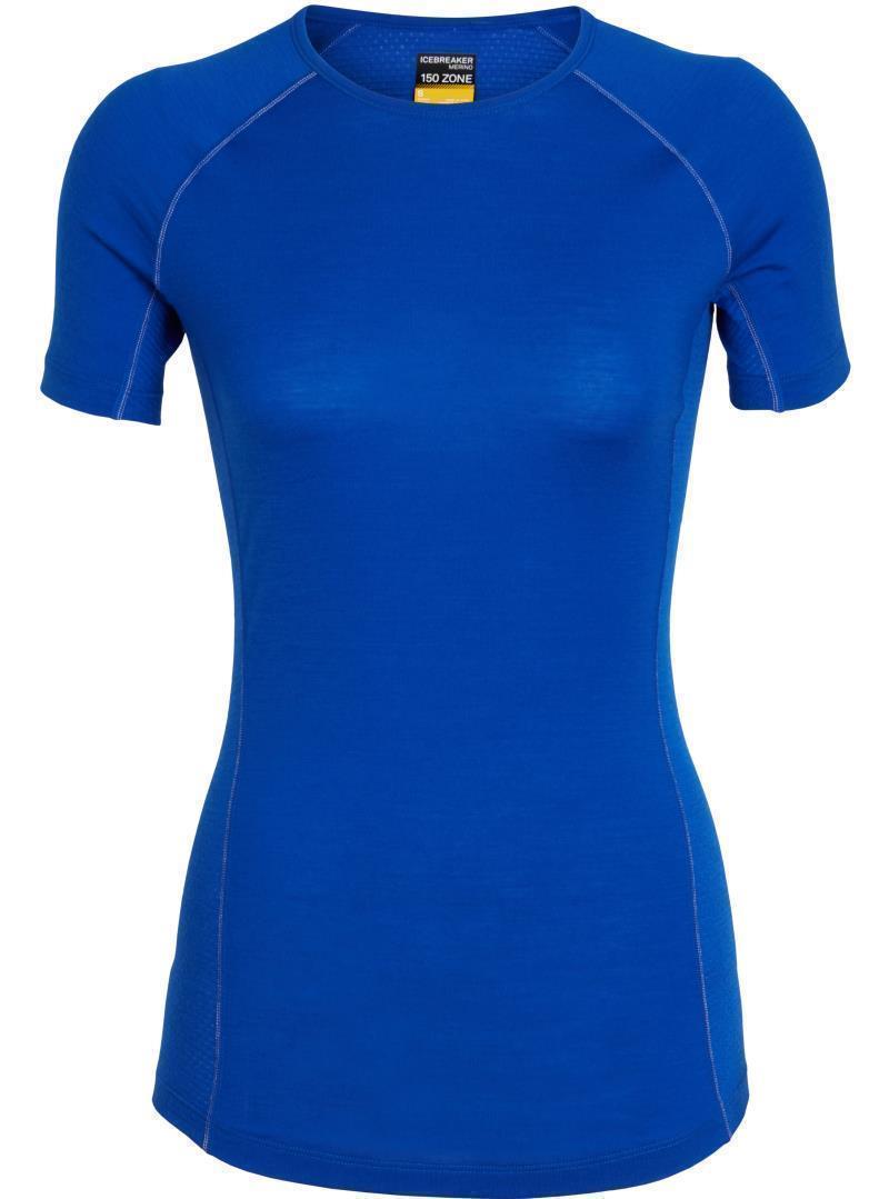 150 Zone SS Crewe - Womens - Marine / Snow 1