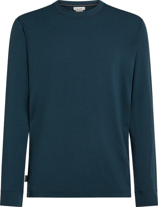 15.5 MerinoFine Jersey LS Tee - Unisex - abyss 1