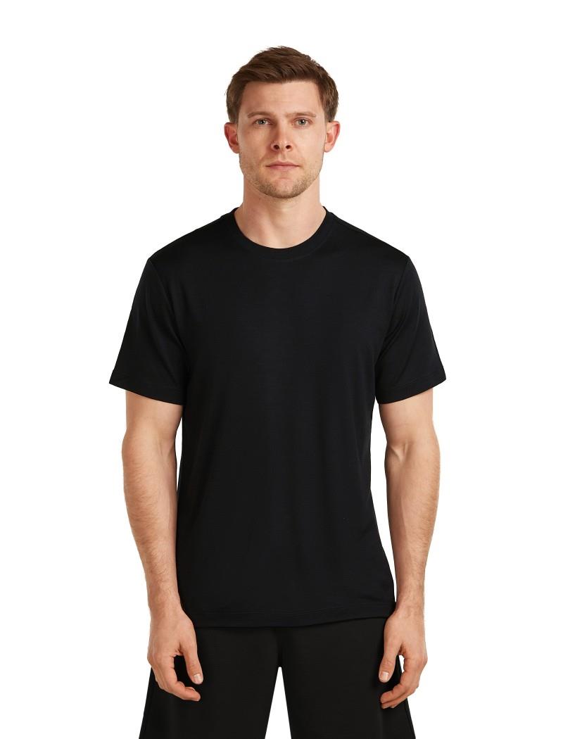 15.5 MerinoFine Jersey SS Tee - Mens - black 1