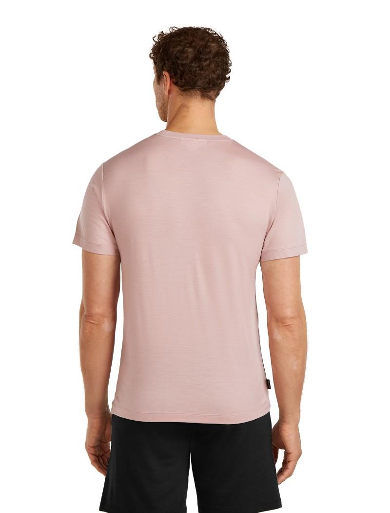 15.5 MerinoFine Jersey SS Tee - Mens - pink quartz 1