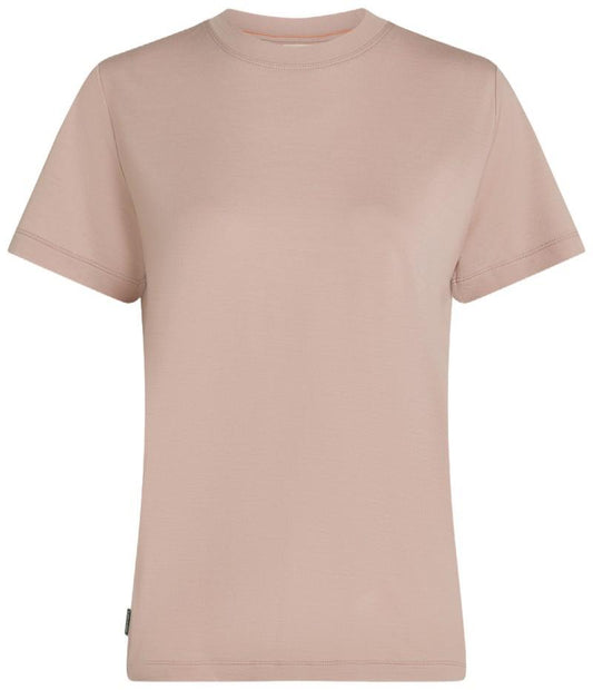 15.5 MerinoFine Jersey SS Tee - Womens - pink quartz 1