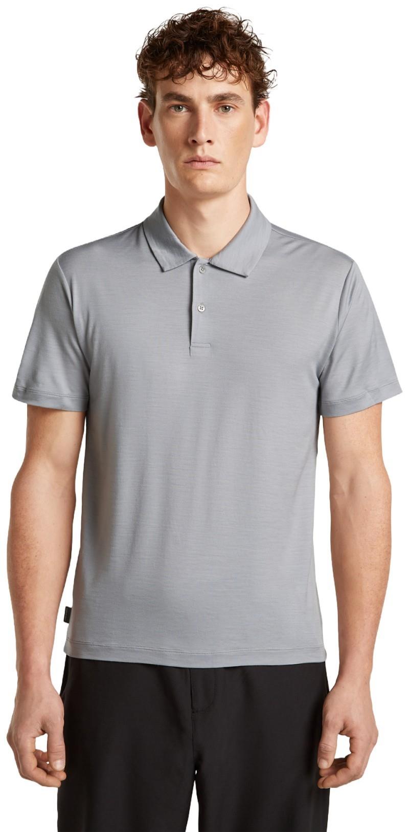 15.5 MerinoFine SS Polo - Mens - proto grey 1