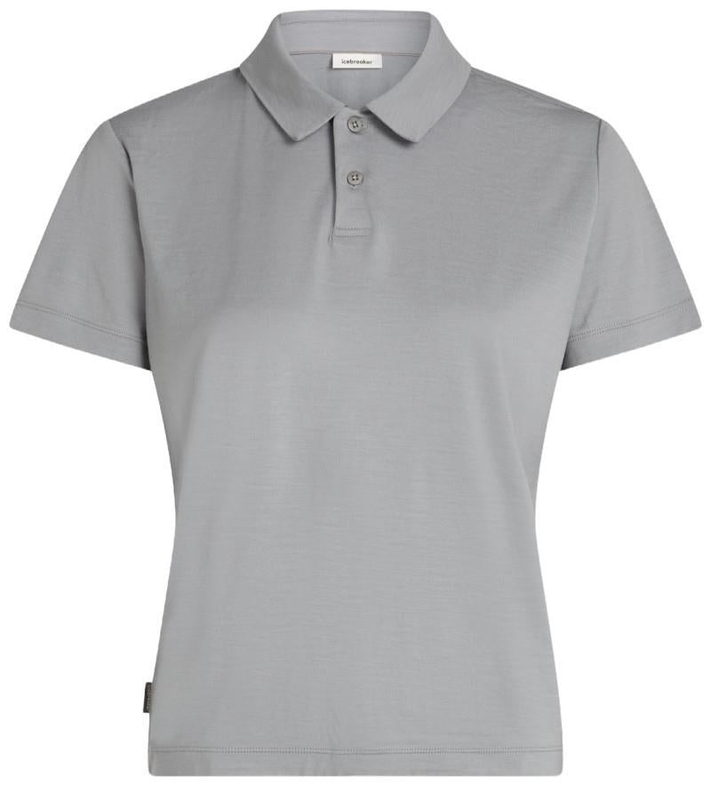 15.5 MerinoFine SS Polo - Womens - proto grey 1