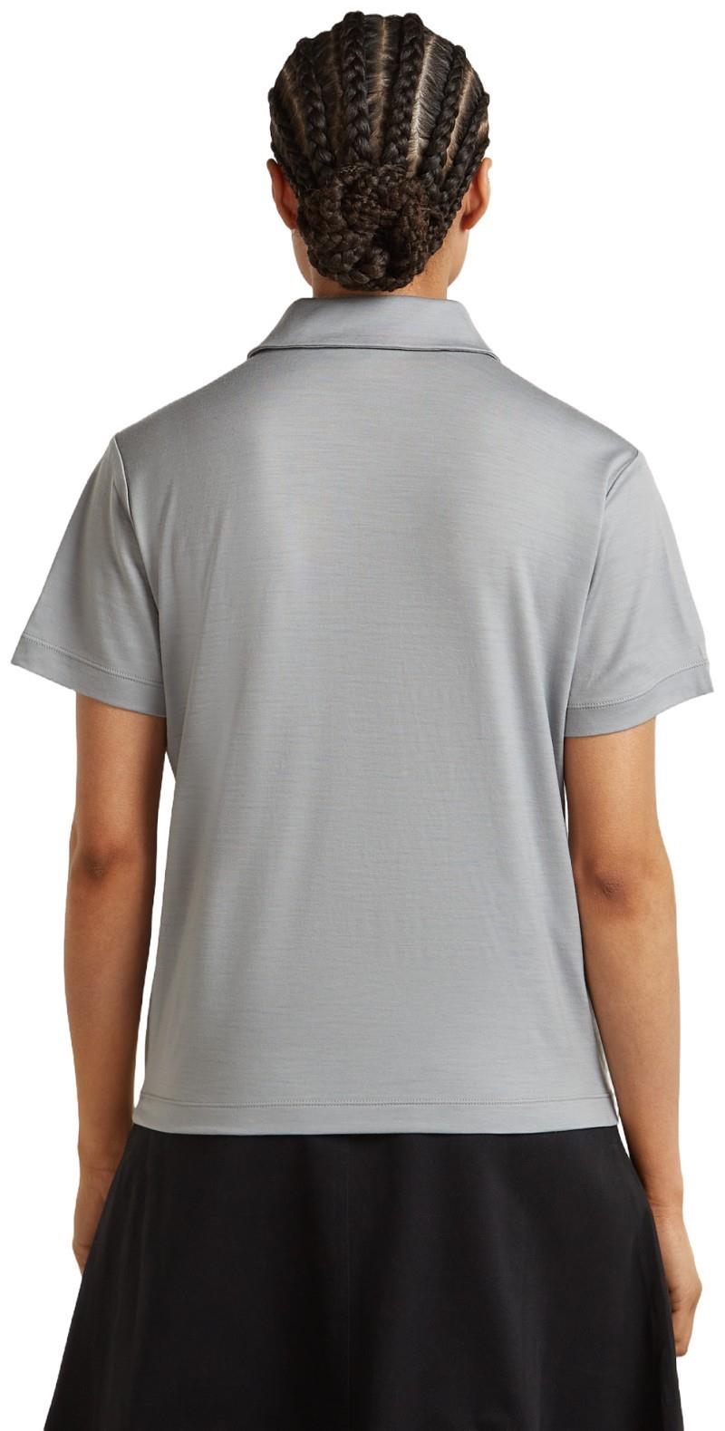 15.5 MerinoFine SS Polo - Womens - proto grey 1