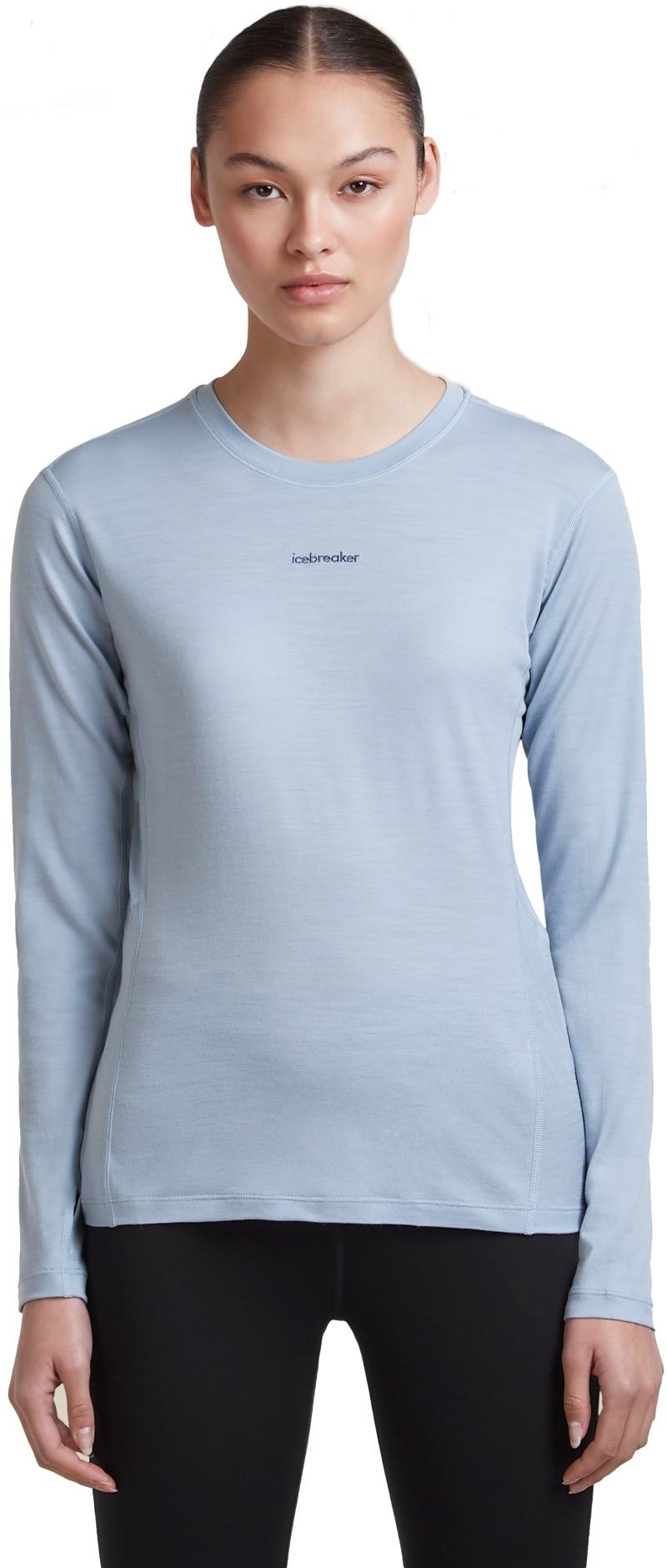 200 MerinoFine Ace LS Crewe - Womens - zinc blue 1