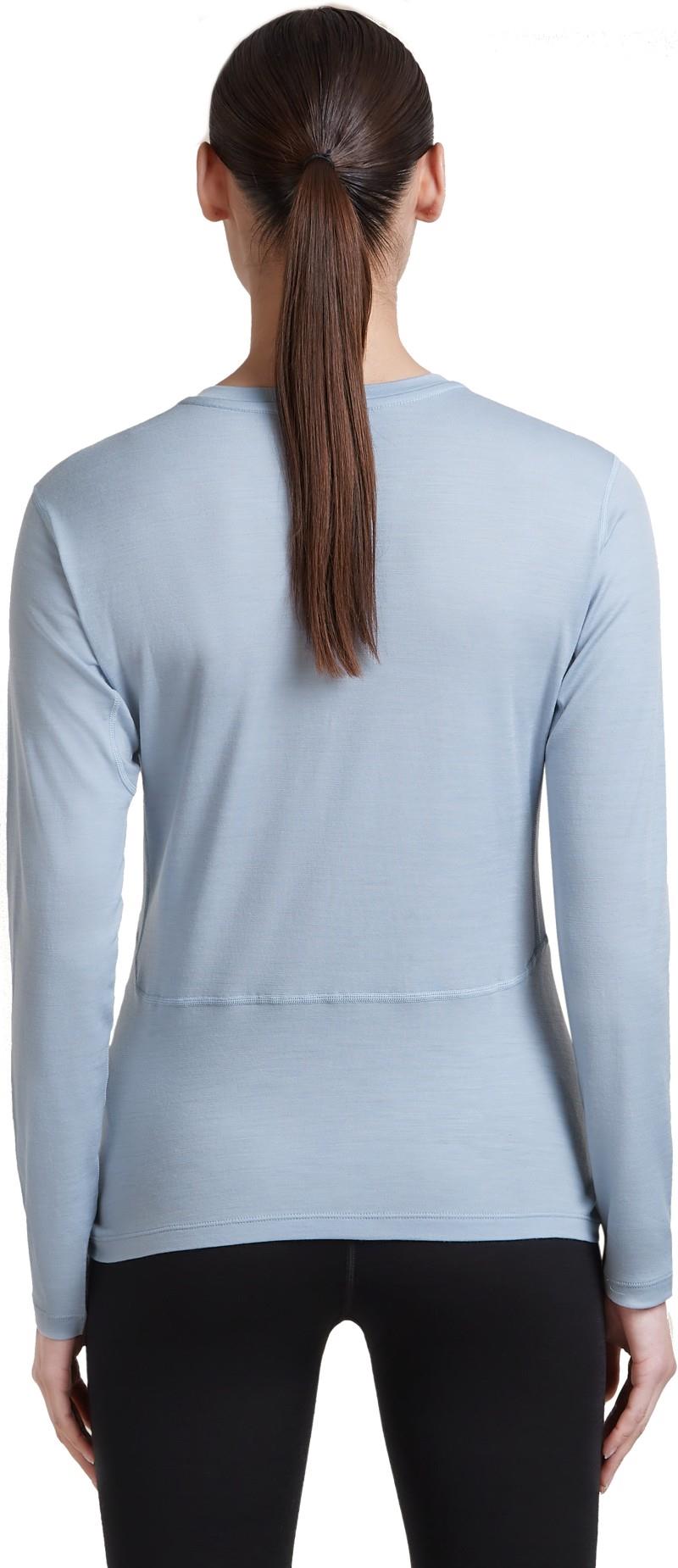 200 MerinoFine Ace LS Crewe - Womens - zinc blue 1