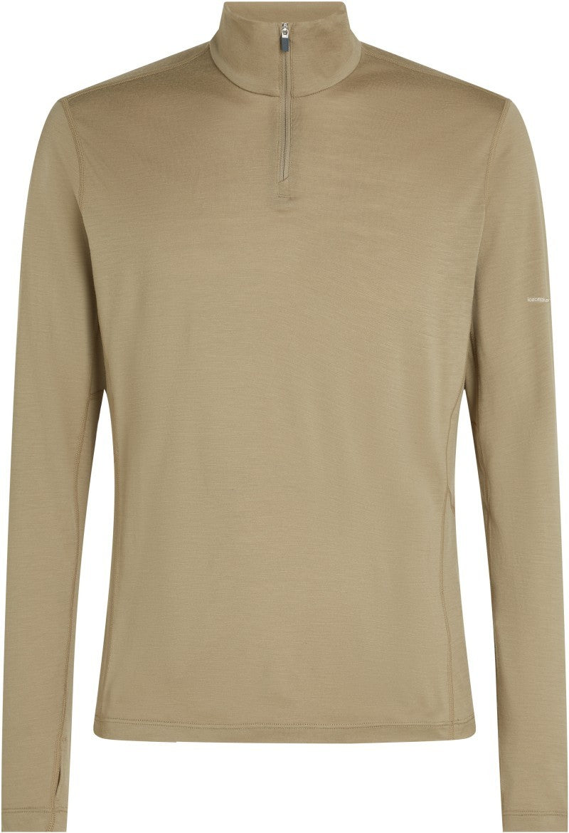 200 MerinoFine Ace LS Half Zip - Mens - flagstone 1