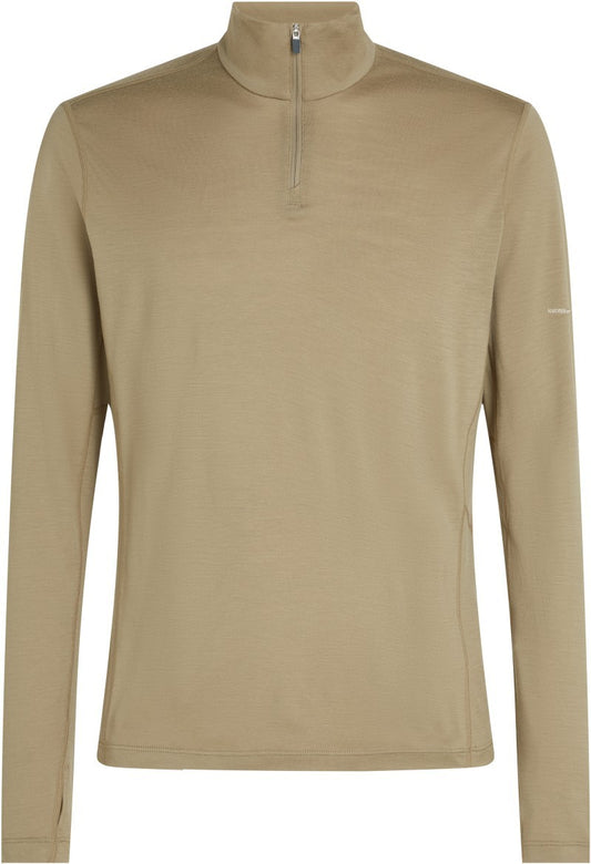 200 MerinoFine Ace LS Half Zip - Mens - flagstone 1