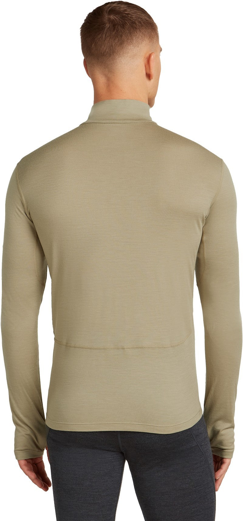 200 MerinoFine Ace LS Half Zip - Mens - flagstone 1