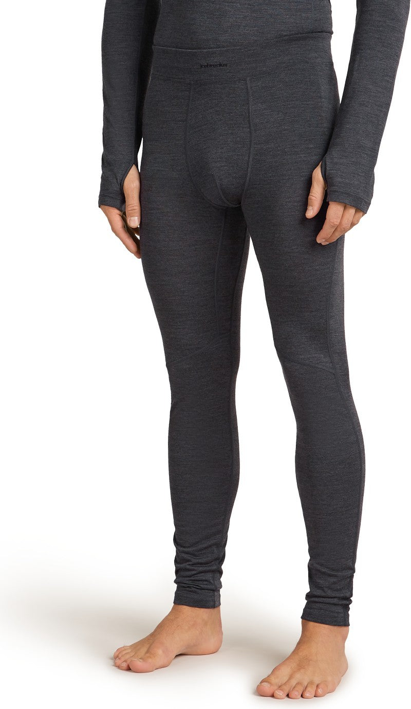 200 MerinoFine Ace Leggings - Mens - jet heather 1