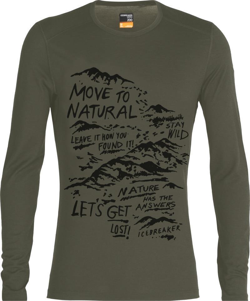 200 Oasis LS Crewe - Travel Diaries - Mens - loden 1