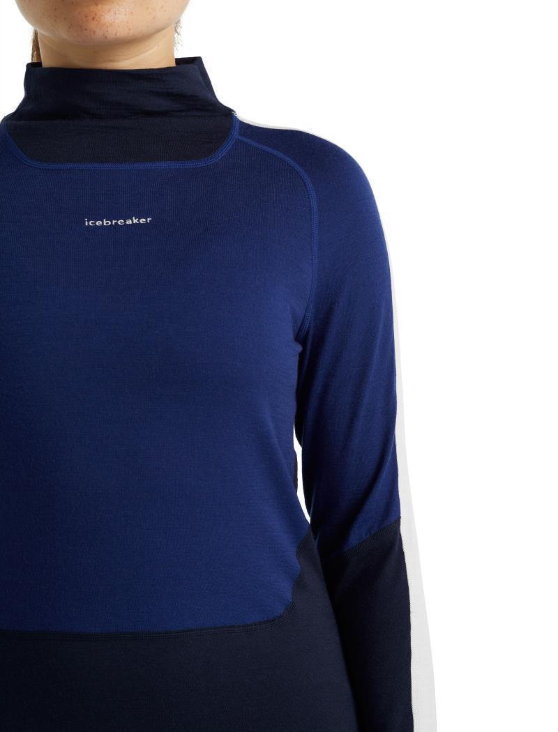 200 Sonebula LS High Neck - Womens - Midnight Navy / Royal Blue / Snow / CB 5