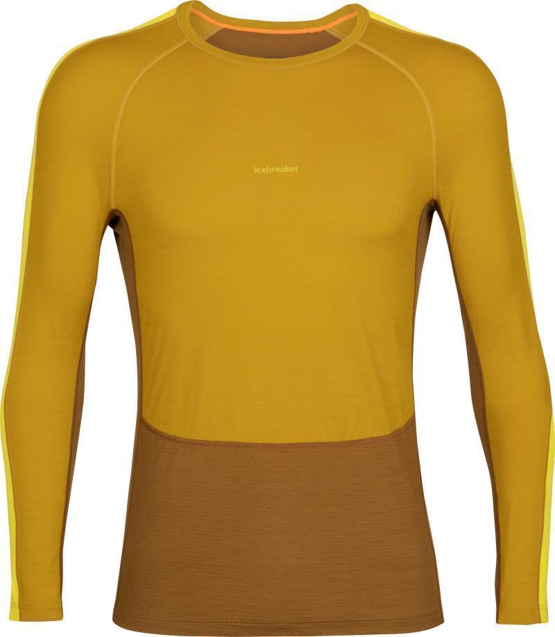 200 ZoneKnit LS Crewe - Mens - Silent Gold / Clove / Shine / CB 1