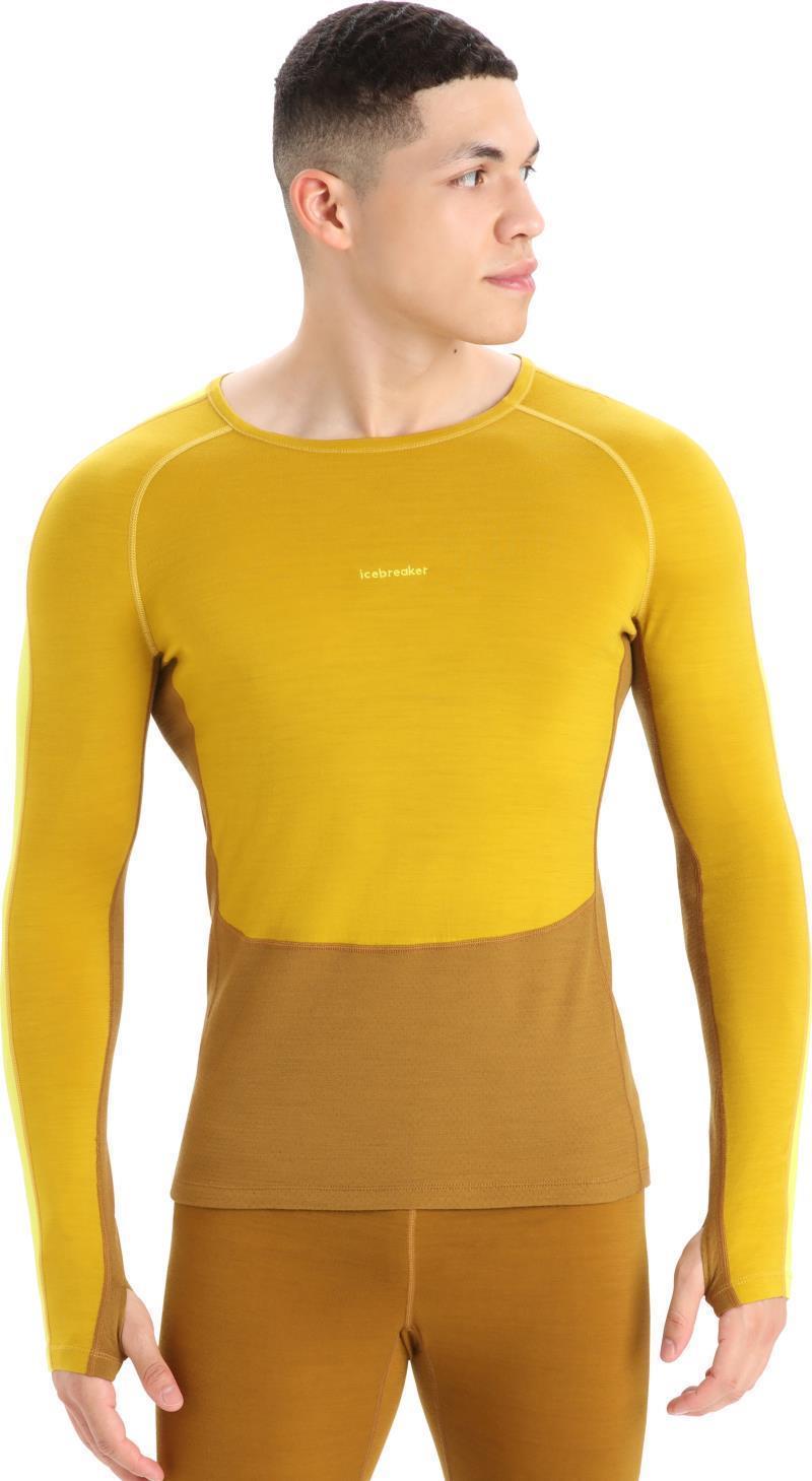 200 ZoneKnit LS Crewe - Mens - Silent Gold / Clove / Shine / CB 2