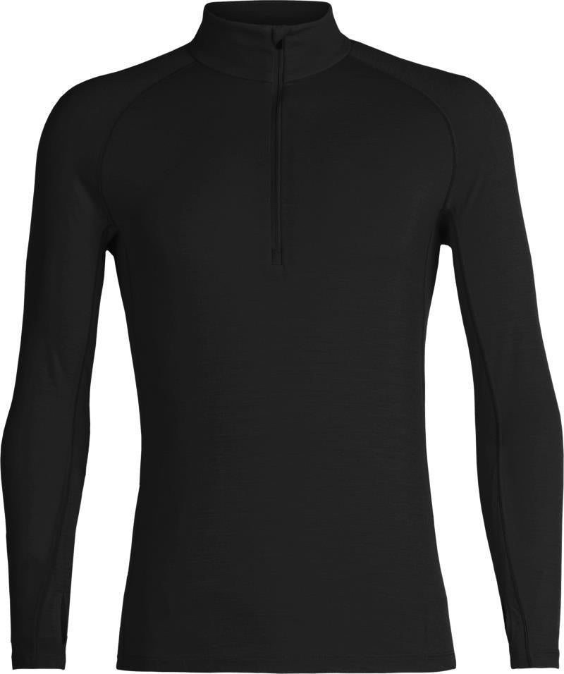 200 Zone LS Half Zip - Mens - Black 1