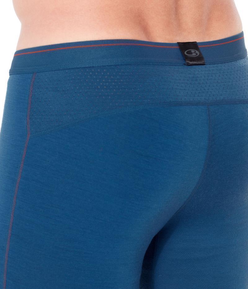 200 Zone Leggings - Mens - Prussian Blue / Chili Red 4