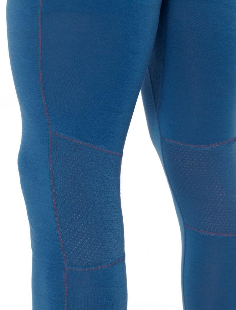 200 Zone Leggings - Mens - Prussian Blue / Chili Red 5