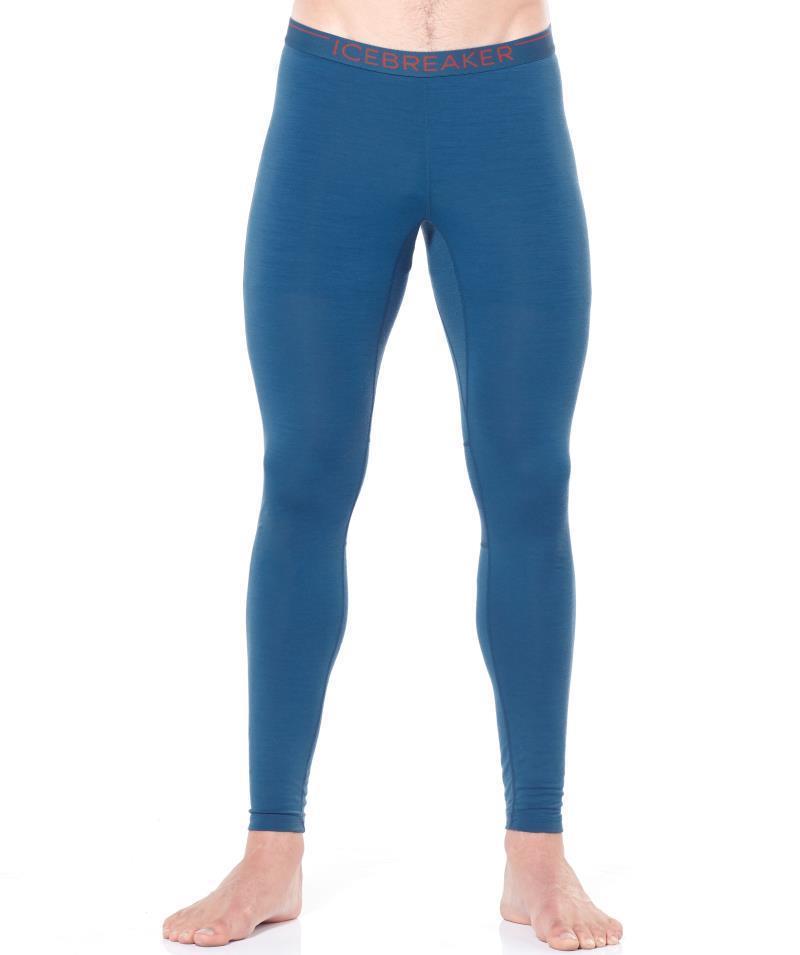 200 Zone Leggings - Mens - Prussian Blue / Chili Red 2