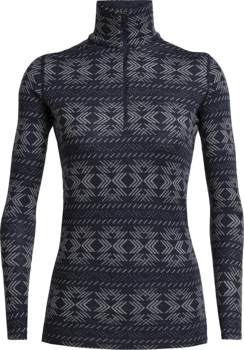 250 Vertex LS Half Zip - Crystalline - Womens - Midnight Navy 1