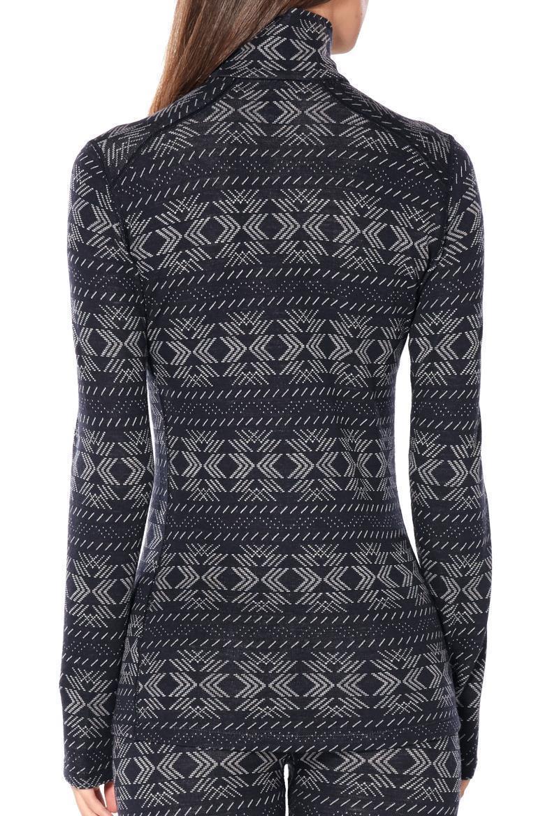 250 Vertex LS Half Zip - Crystalline - Womens - Midnight Navy 3