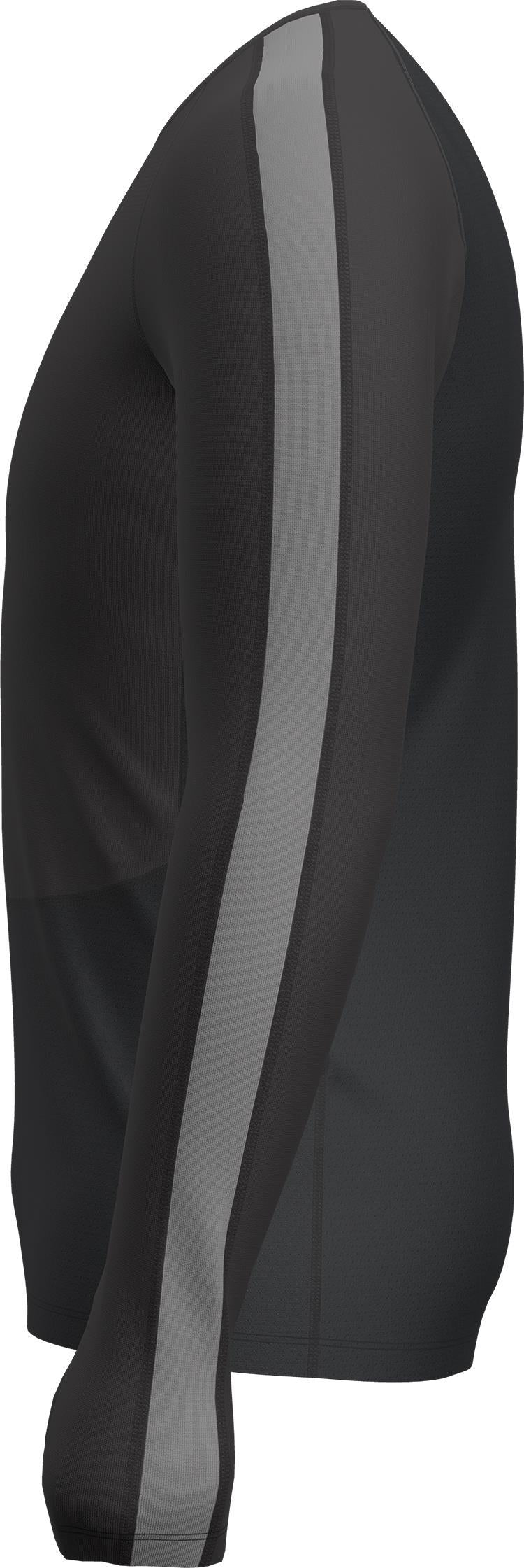 260 ZoneKnit LS Crewe - Mens - jet heather / black / metro heather / cb 1