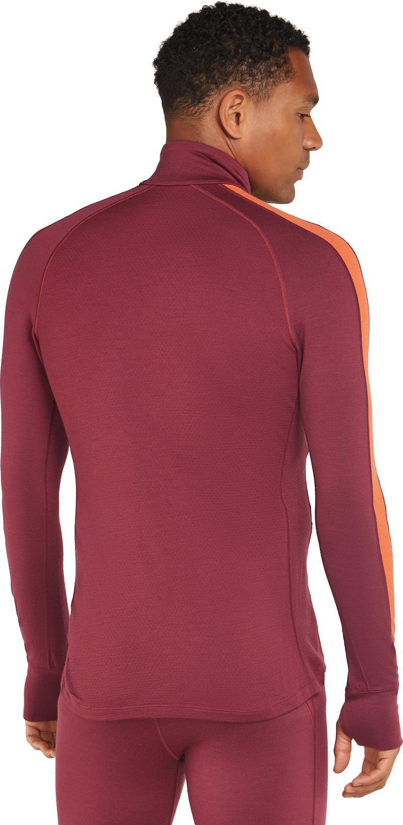 260 ZoneKnit LS Half Zip - Mens - port / blaze / cb 1