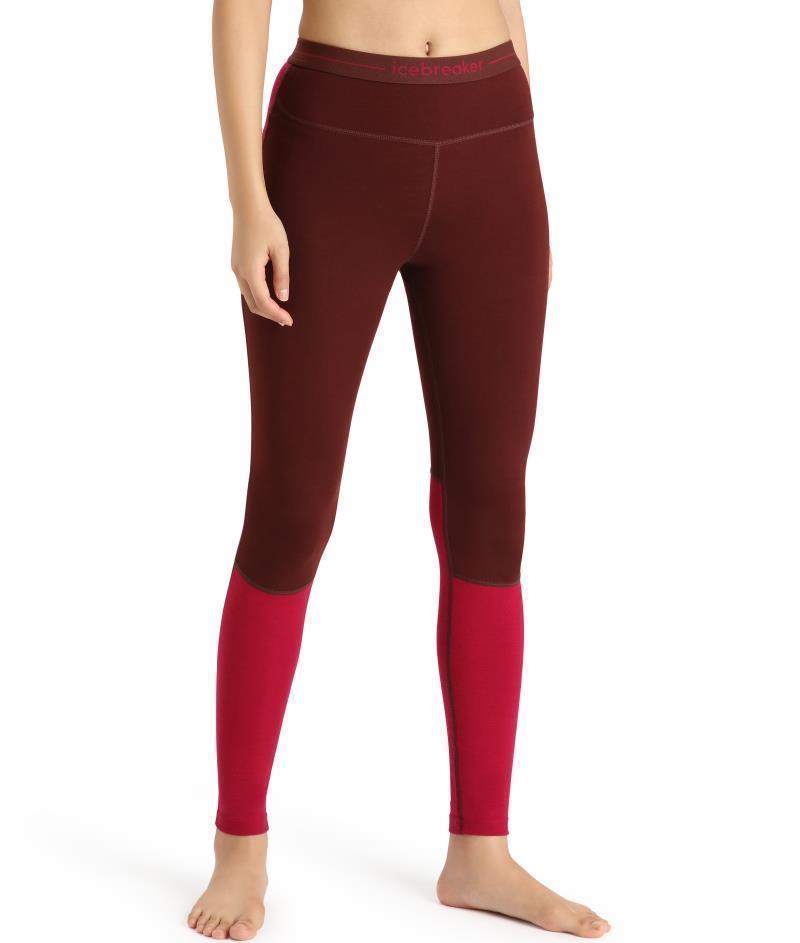 260 ZoneKnit Leggings - Womens - Espresso / Cherry / CB 4