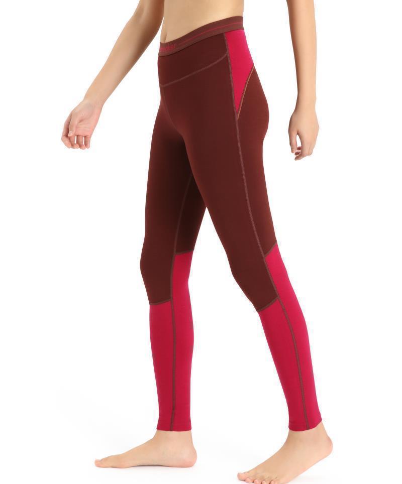 260 ZoneKnit Leggings - Womens - Espresso / Cherry / CB 5