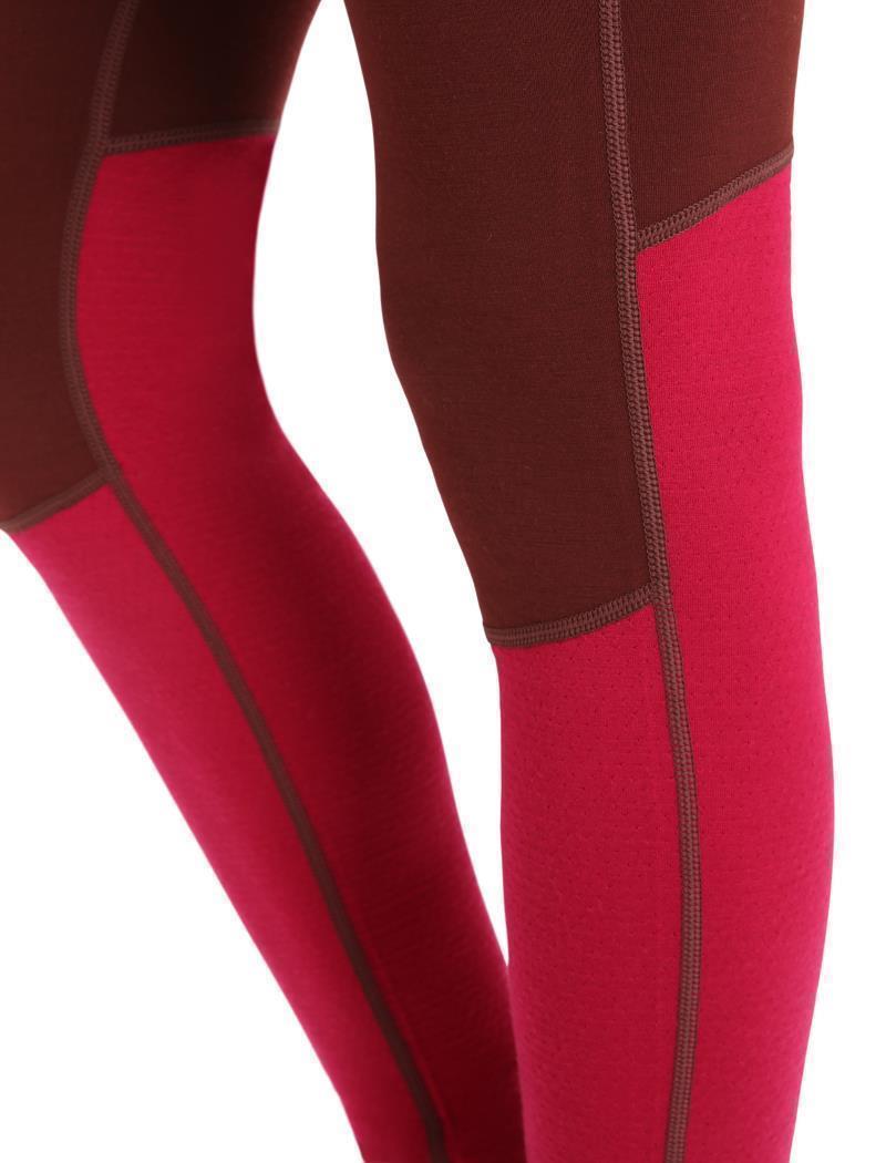 260 ZoneKnit Leggings - Womens - Espresso / Cherry / CB 6