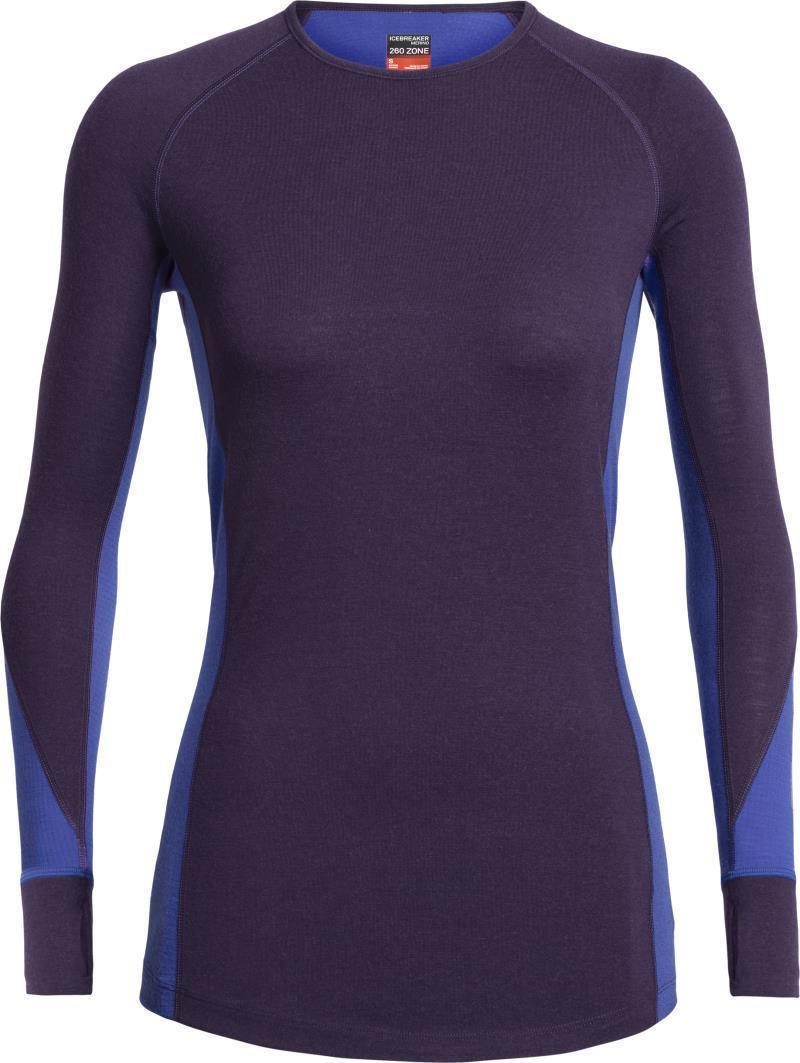 260 Zone LS Crewe - Womens - Lotus / Mystic 1
