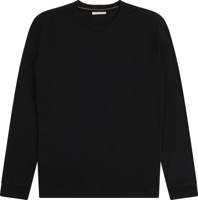 300 15.5 MerinoFine LS Tee - Mens - black 1