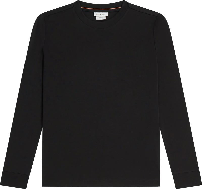 300 15.5 MerinoFine LS Tee - Womens - black 1