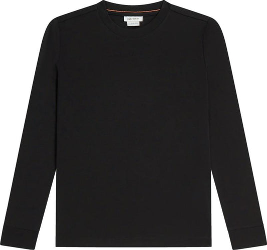 300 15.5 MerinoFine LS Tee - Womens - black 1