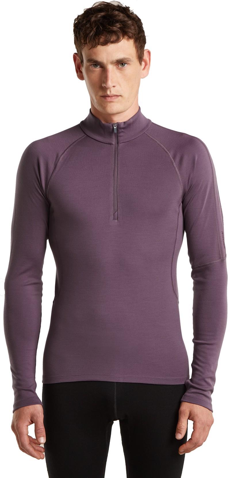 300 MerinoFine Polar LS Half Zip - Mens - grey plum 1