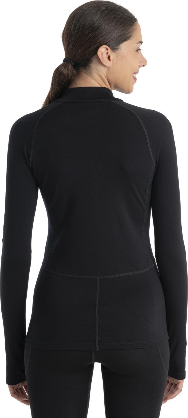 300 MerinoFine Polar LS Half Zip - Womens - Black 3