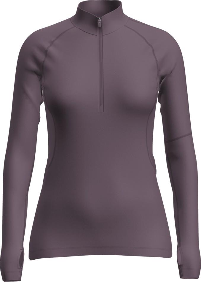 300 MerinoFine Polar LS Half Zip - Womens - grey plum 1
