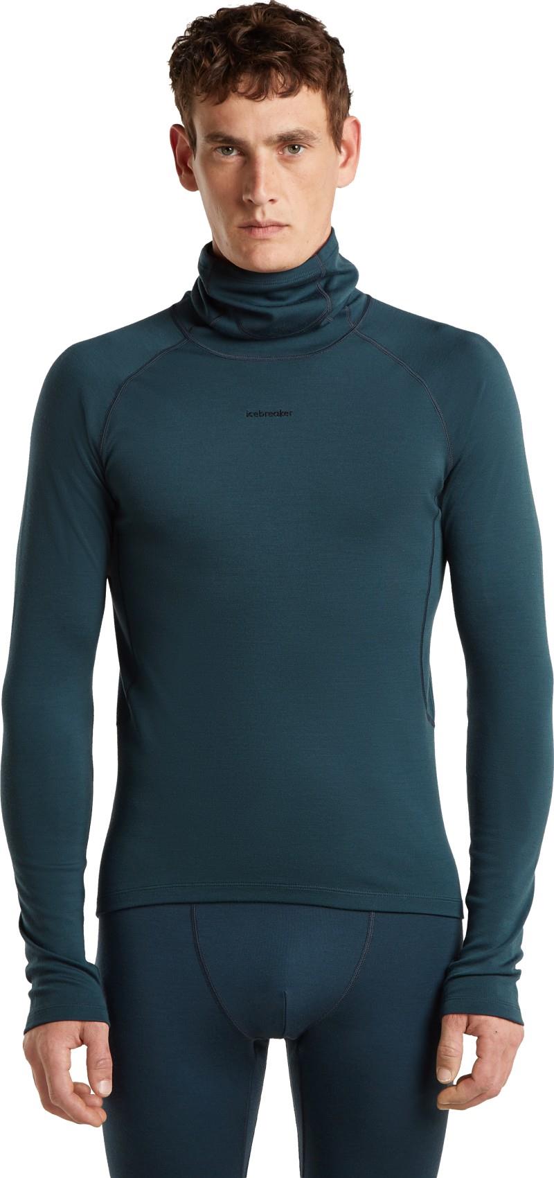 300 MerinoFine Polar LS Roll Neck - Mens - abyss 1