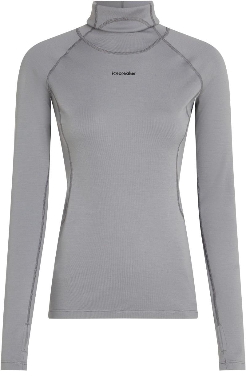 300 MerinoFine Polar LS Roll Neck - Womens - alloy 1