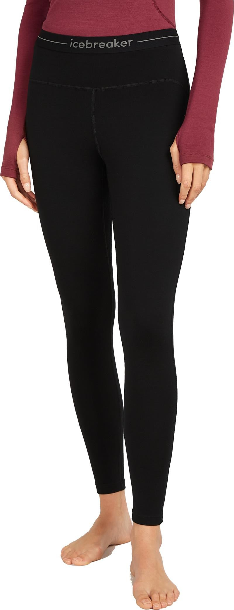 300 MerinoFine Polar Leggings - Womens - black 1