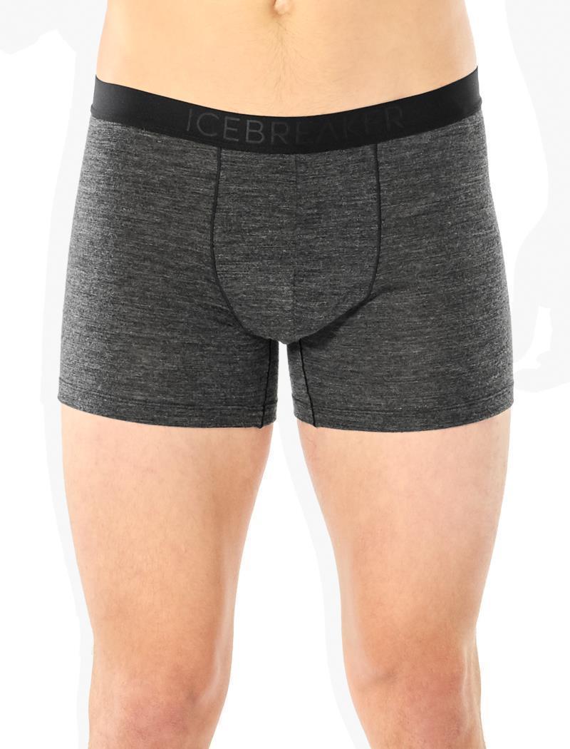 Anatomica Cool-Lite Boxers - Mens - Black Heather 2