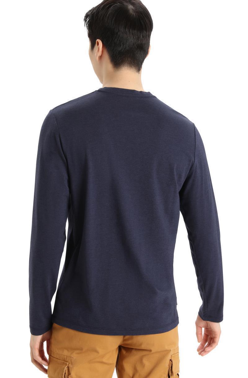Central Classic LS Tee - Canopy Camper - Mens - midnight navy 1