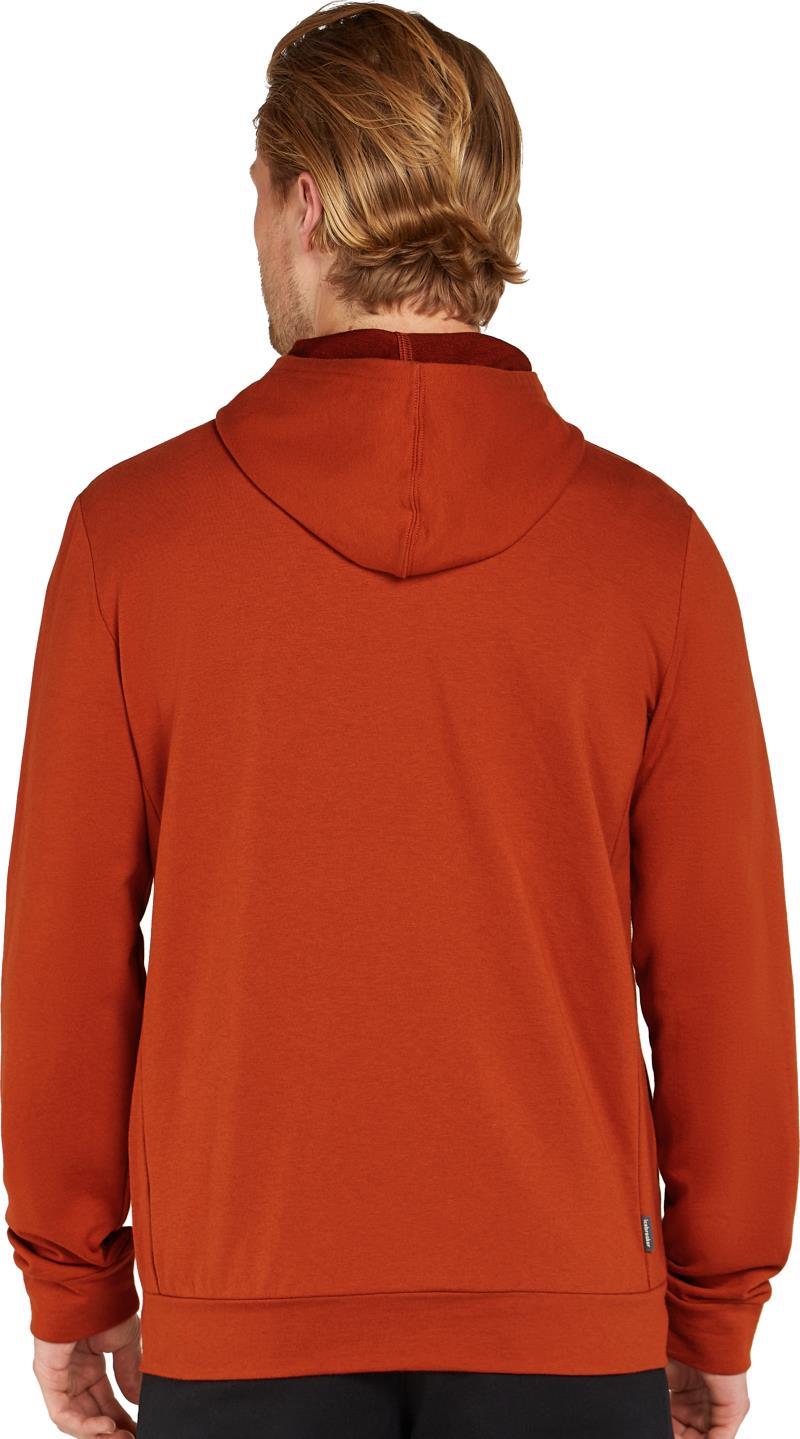 Central Classic LS Zip Hoodie - Mens - molten 1
