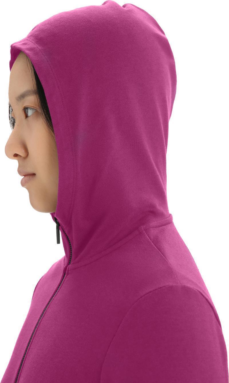 Central Classic LS Zip Hoodie - Womens - Go Berry 5
