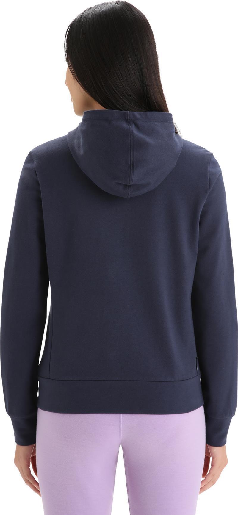 Central Classic LS Zip Hoodie - Womens - Midnight Navy #401 4