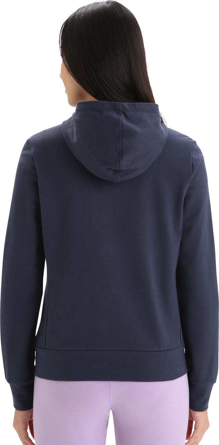 Central Classic LS Zip Hoodie - Womens - midnight navy #401 1
