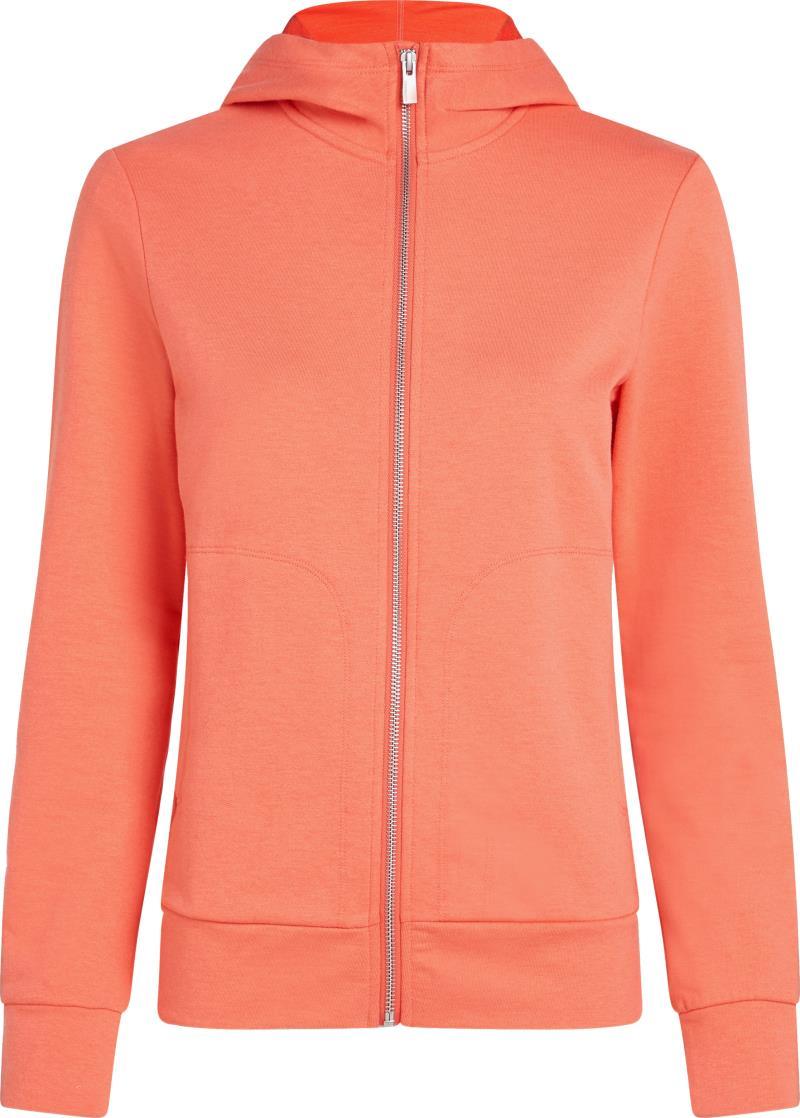 Central Classic LS Zip Hoodie - Womens - tang 1